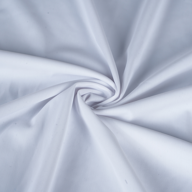 Dubbelvarp polyester spandex tyg 529