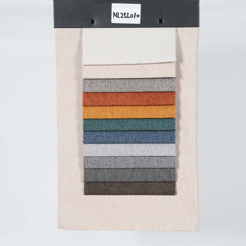Fiskbens Jacquard Polyester Sofftyg