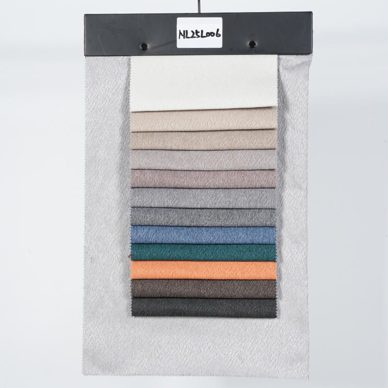 Tunna lutande ränder Jacquard polyester sofftyg